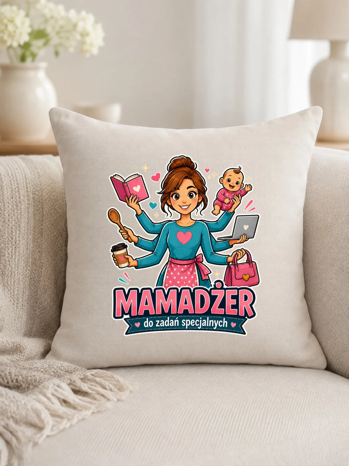 Poduszka dla mamy - Mamadżer do zadań specjalnych DM28