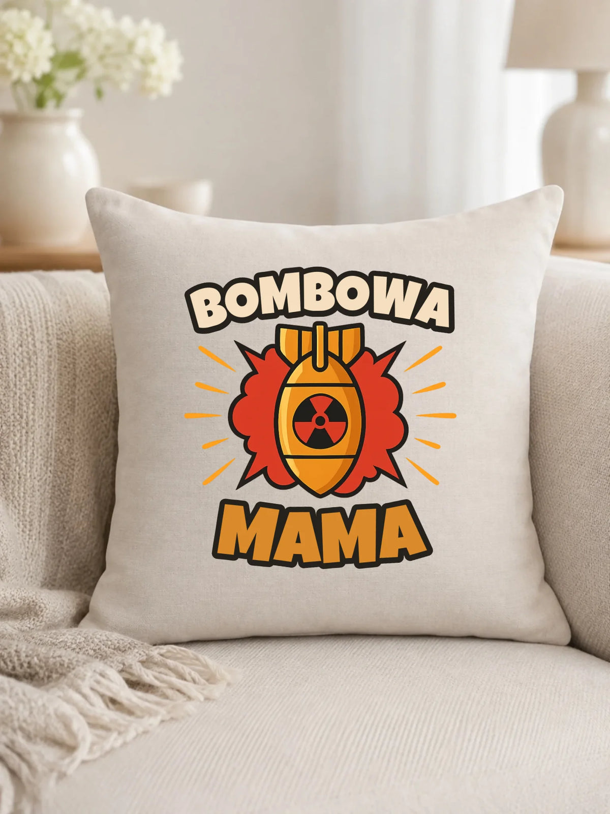 Poduszka dla mamy - Bombowa Mama DM02