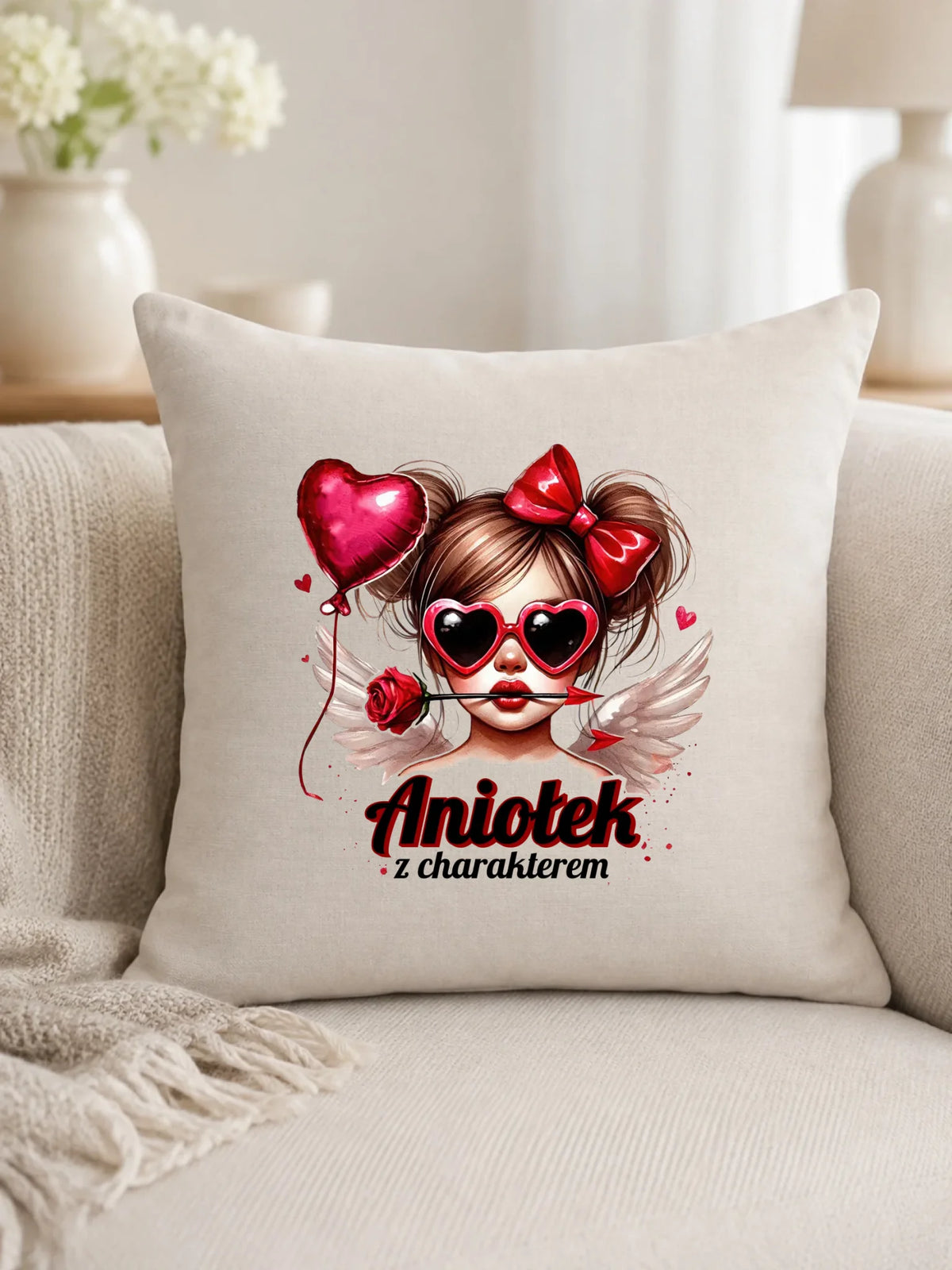 Poduszka - Aniołek z charakterem W58