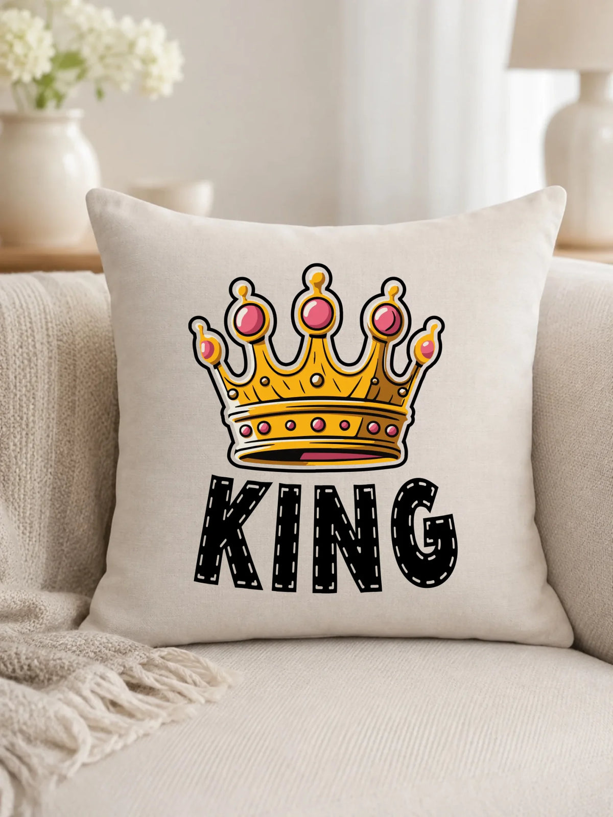 Poduszka dla niego - King W41
