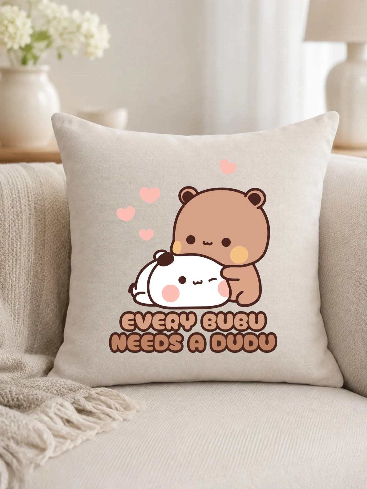 Poduszka dla par - Every Bubu needs a Dudu W33