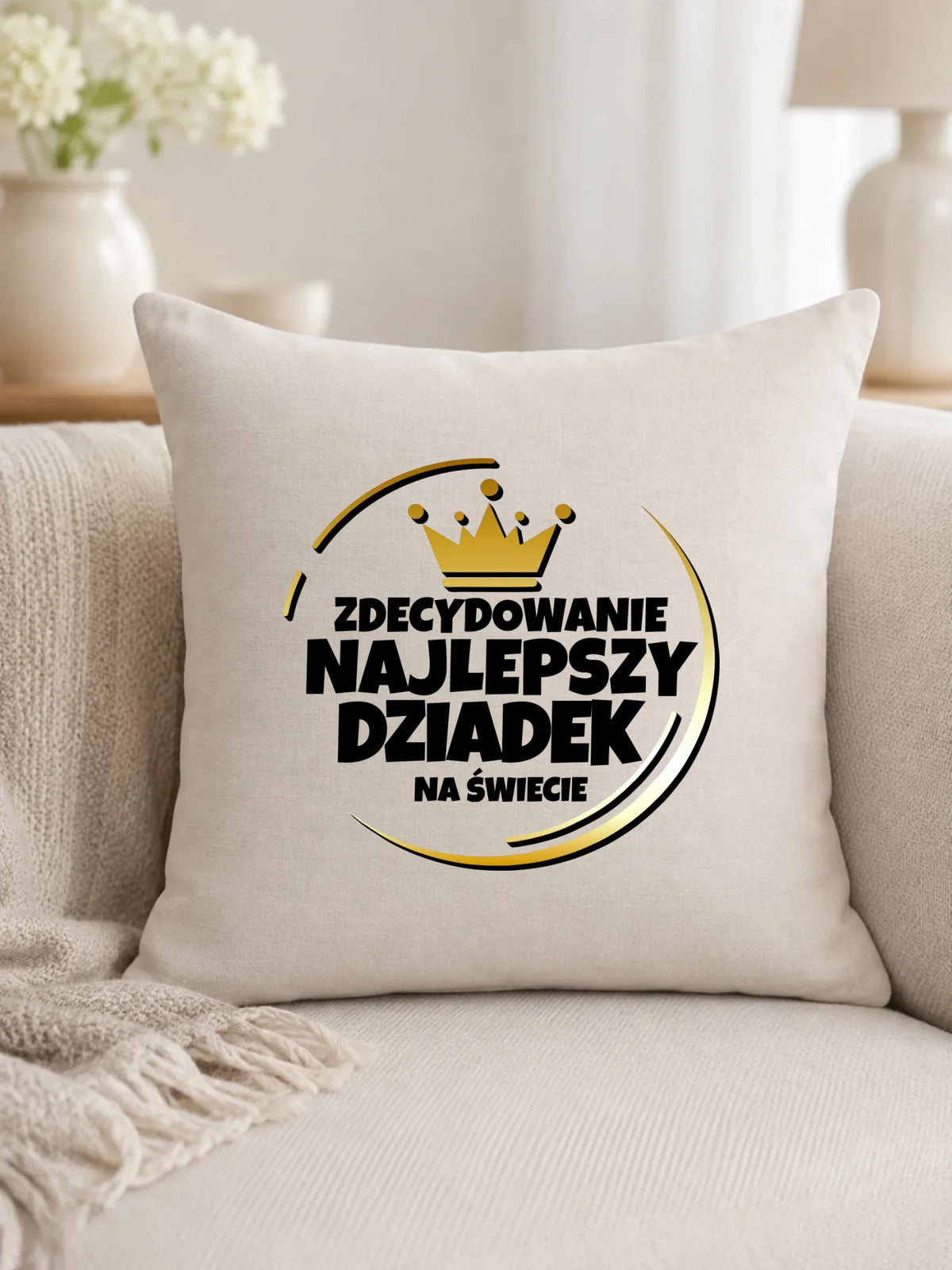 Poduszka dla dziadka - Zdecydowanie najlepszy dziadek D32