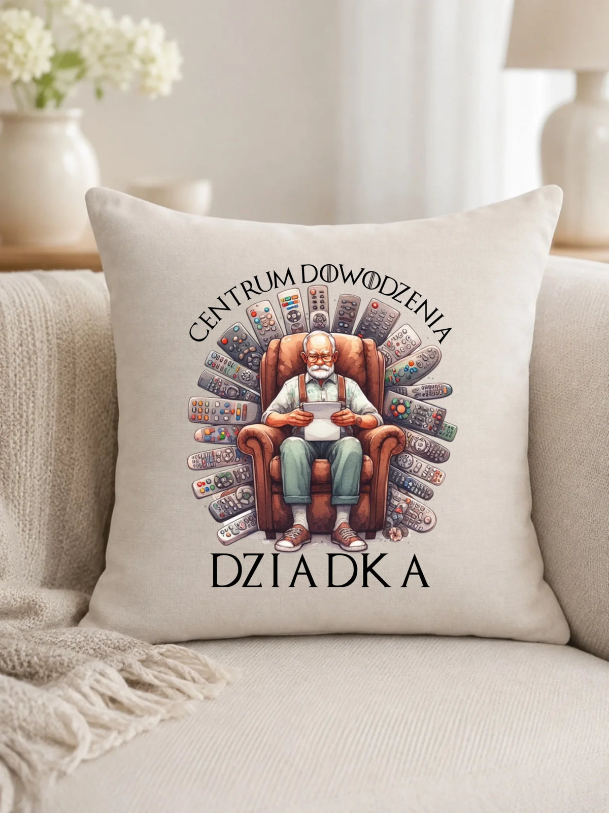 Poduszka dla dziadka - Centrum dowodzenia D28