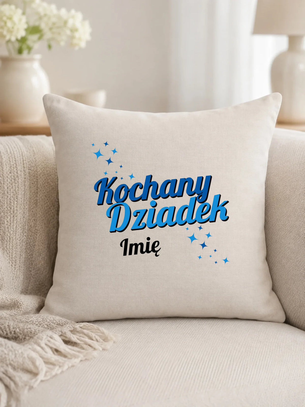 Poduszka dla dziadka - Kochany Dziadek - personalizowana D05