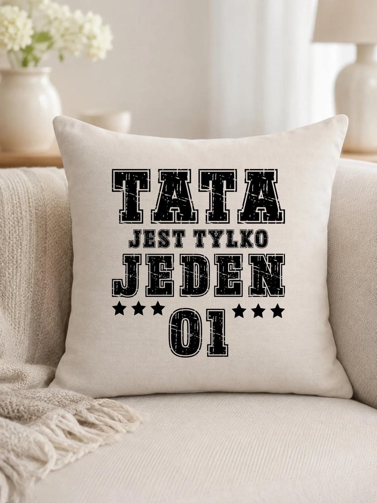 Poduszka dla taty - Tata jest tylko jeden DT33