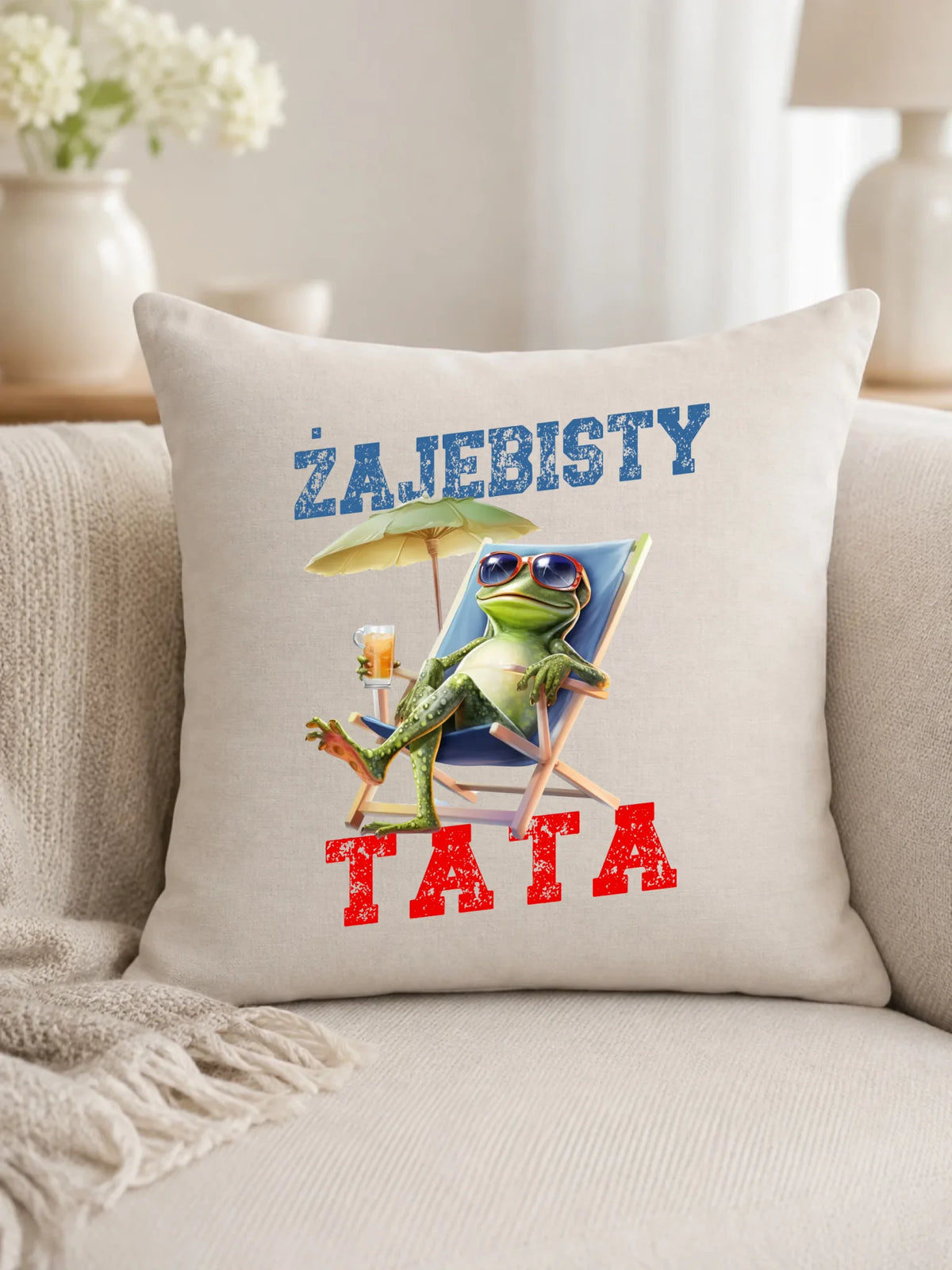 Poduszka dla taty - Żajebisty Tata DT35