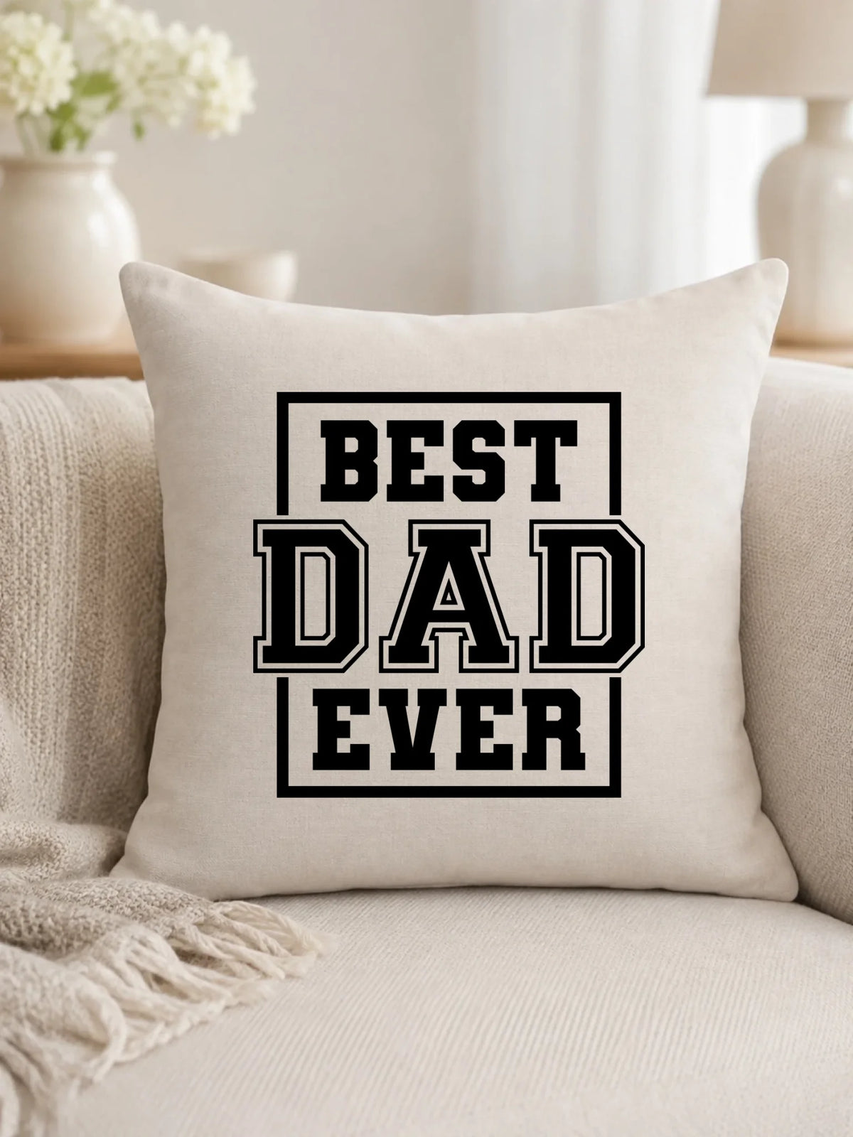 Poduszka dla taty - Best dad ever DT27