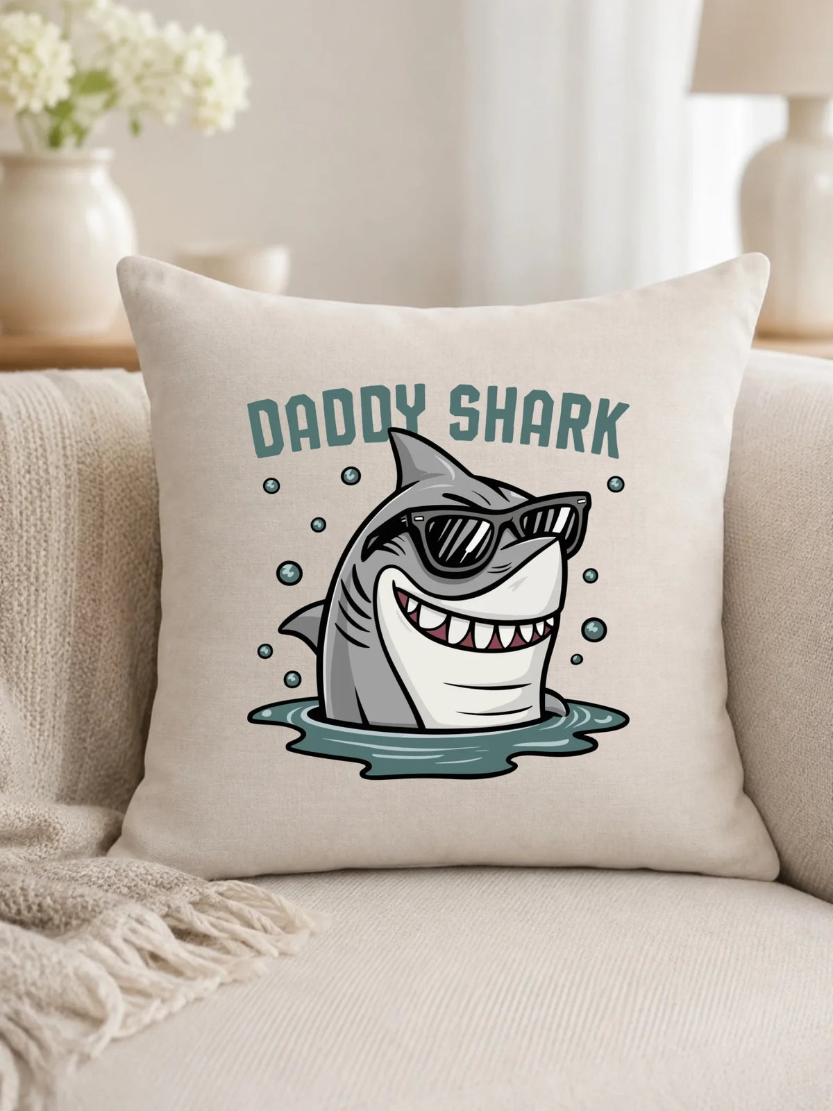 Poduszka dla taty - Daddy shark DT15