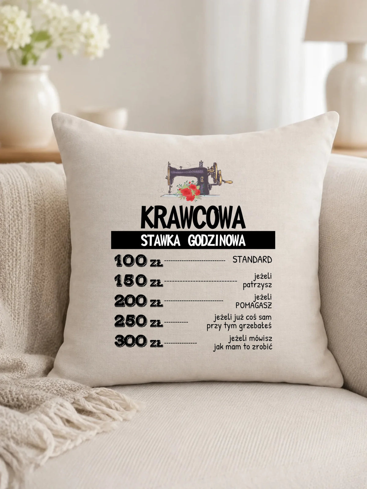 Poduszka szyciowa dla krawcowej - Stawka godzinowa HS26
