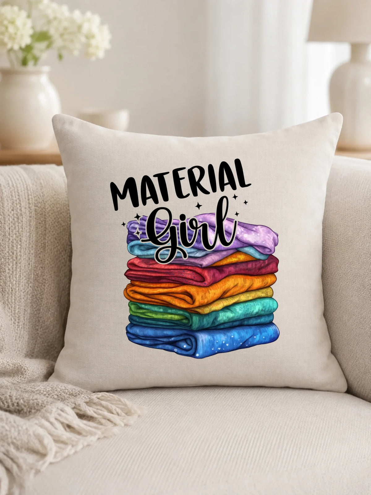 Poduszka szyciowa - prezent dla krawcowej - Material Girl HS02