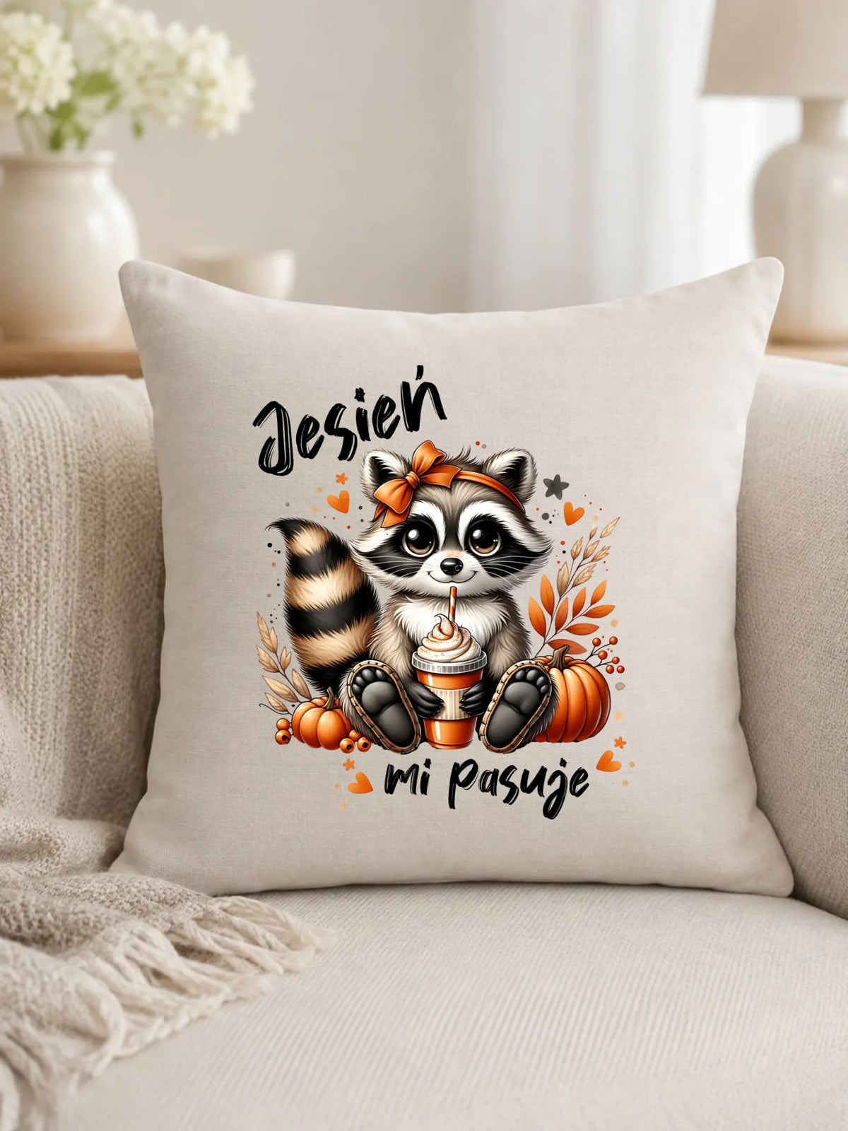 Poduszka jesienna - Jesień mi pasuje JS25