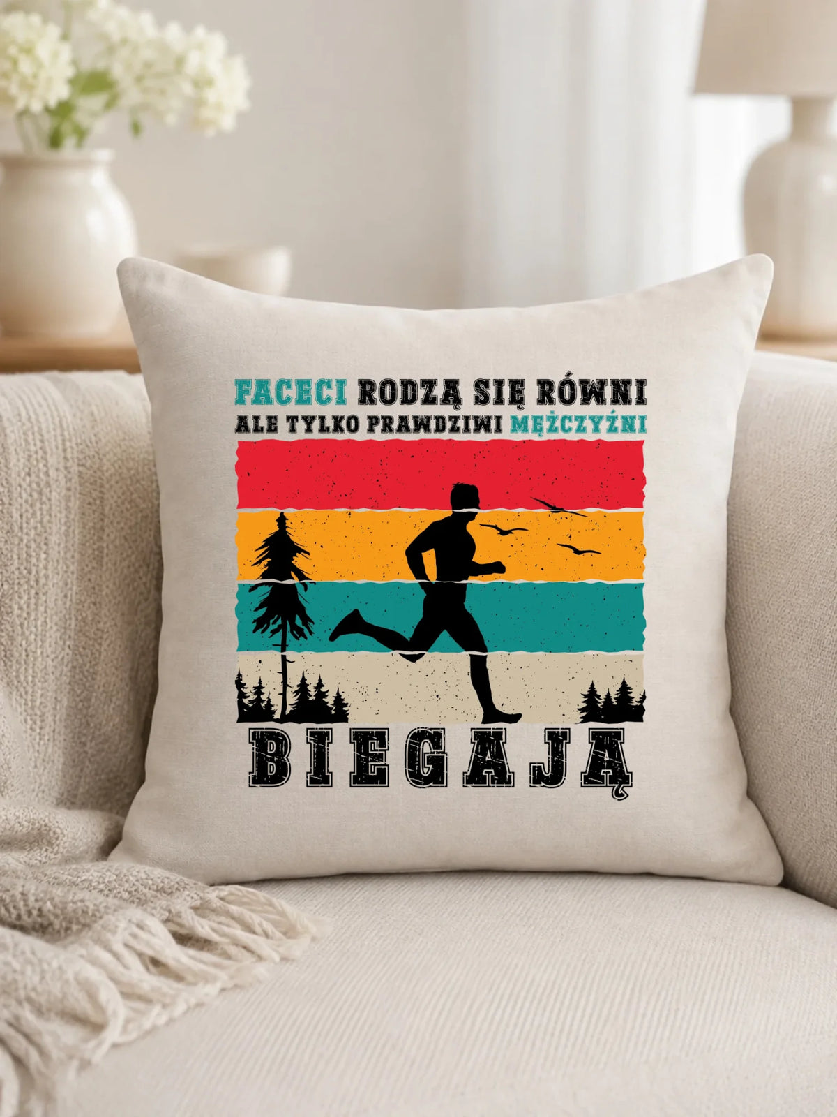 Poduszka dla biegacza - Prawdziwi mężczyźni biegają HB02