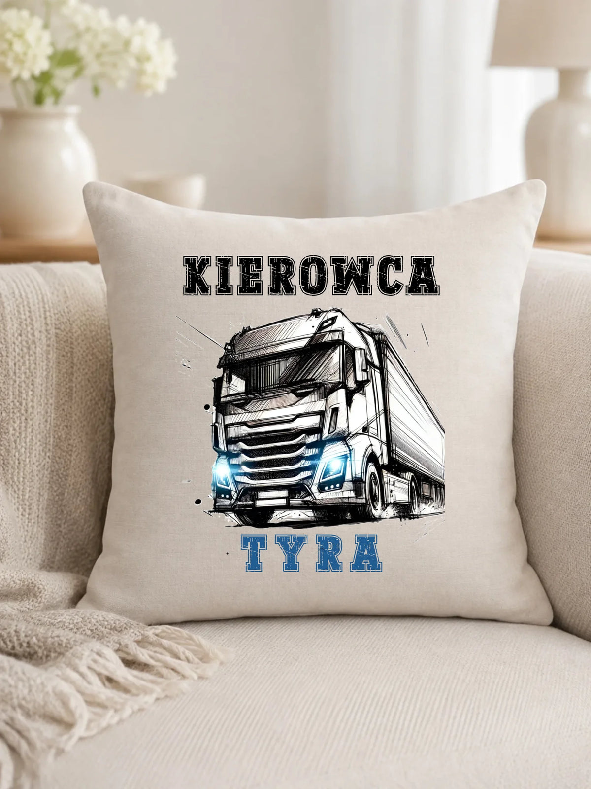 Poduszka dla zawodowego kierowcy - Kierowca tyra ZKT07