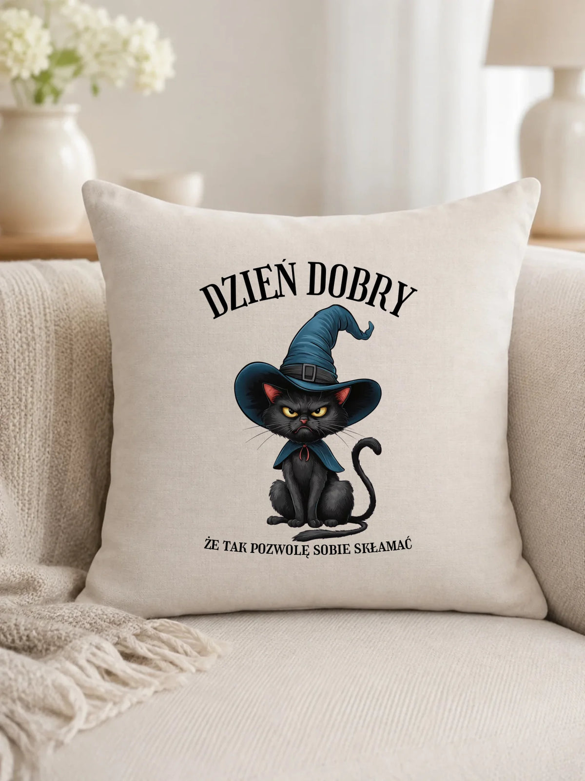 Kubek halloweenowy - Dzień dobry, że tak pozwolę sobie skłamać HL27