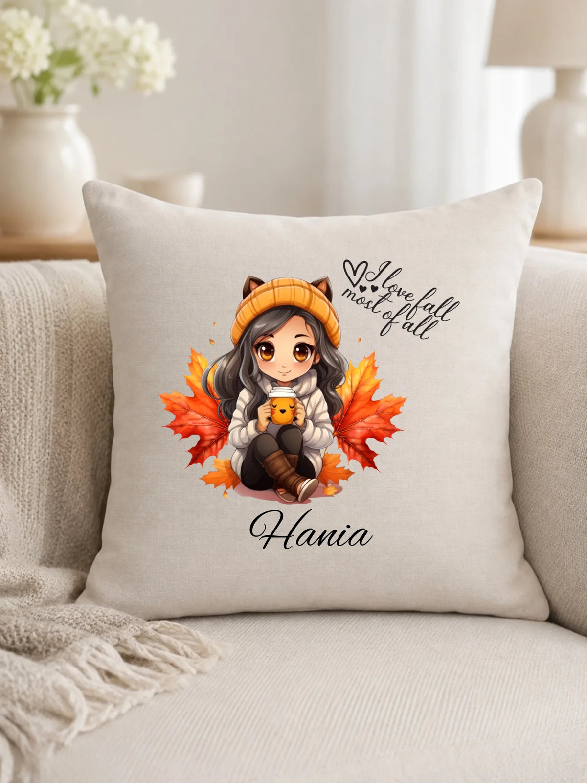 Poduszka jesieniara - Anime - personalizowana JS06