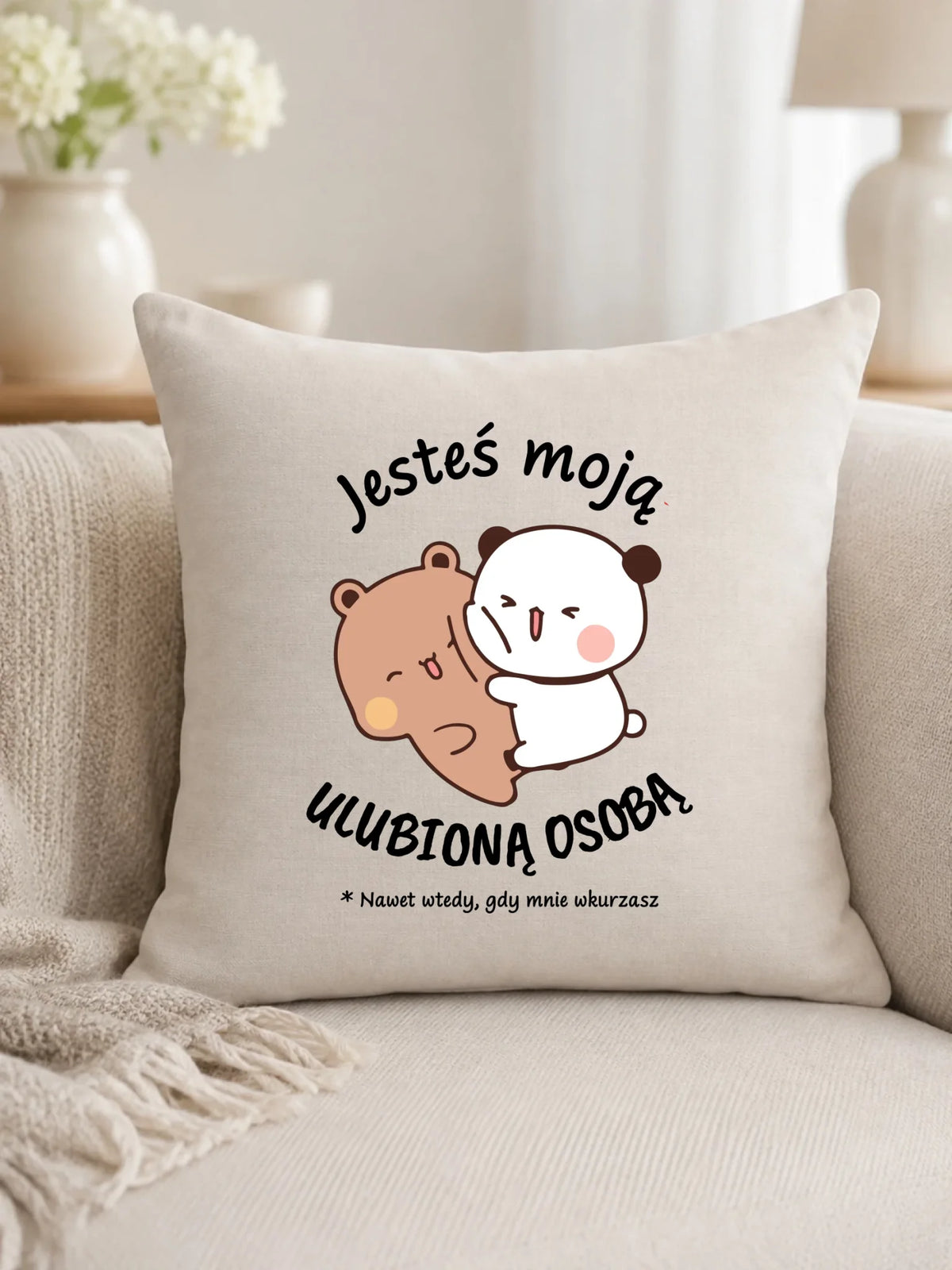 Poduszka dla par - Jesteś moją ulubioną osobą W69