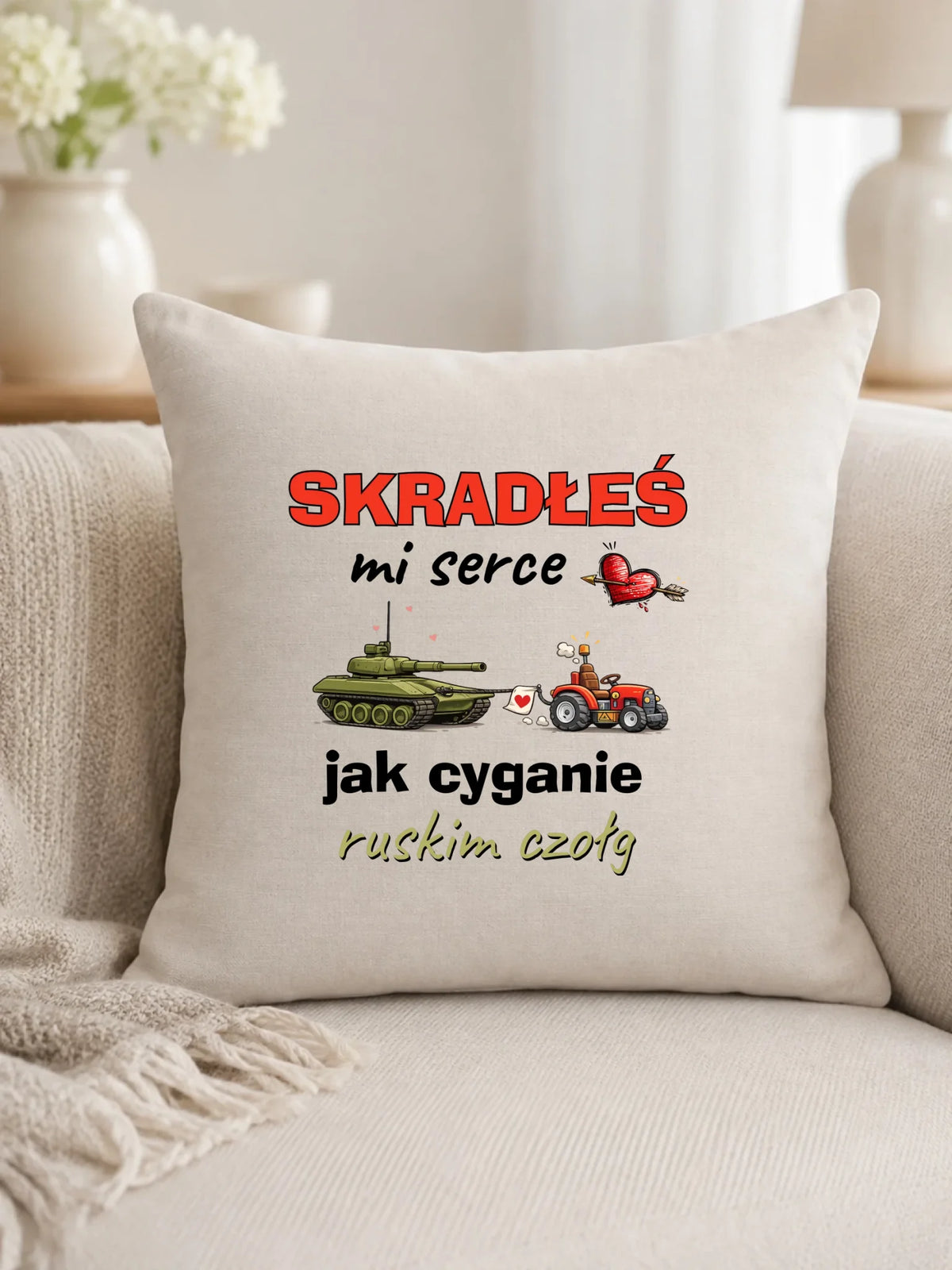 Poduszka - Skradłeś mi serce jak cyganie ruskim czołg W77