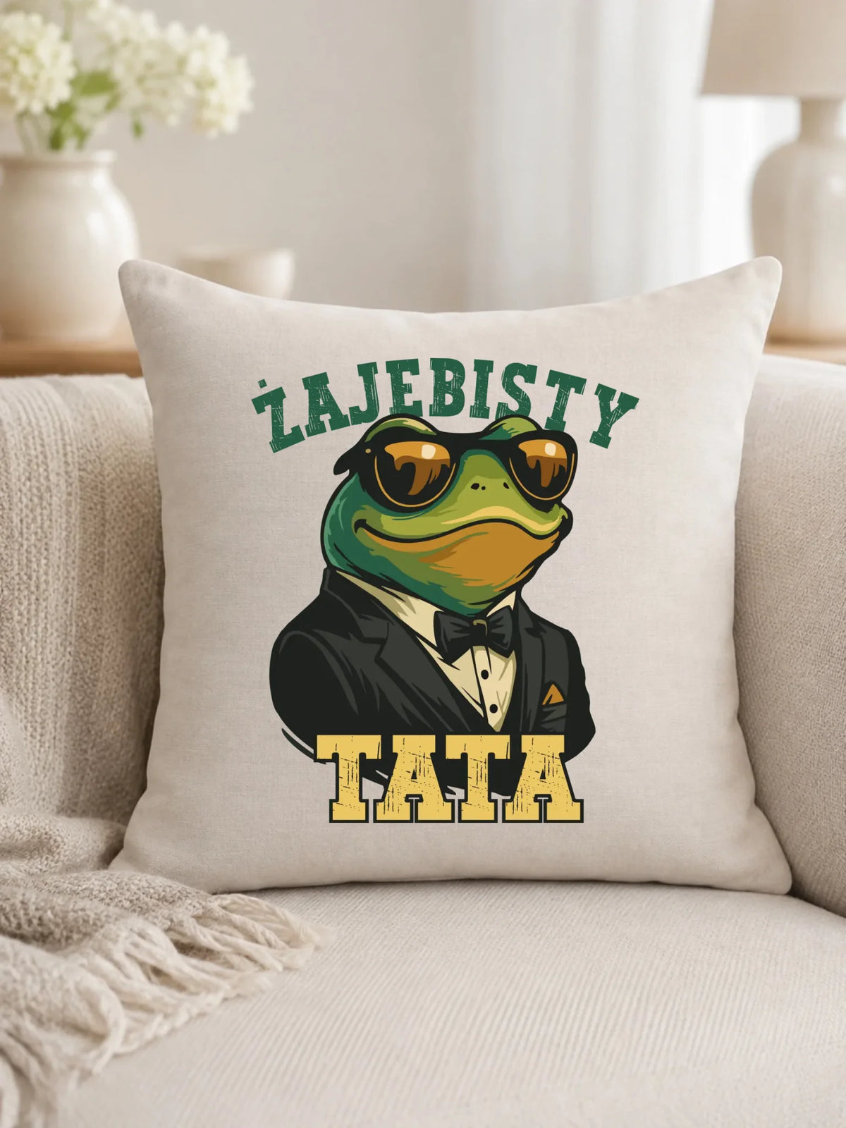 Poduszka dla taty - Żajebisty tata DT83