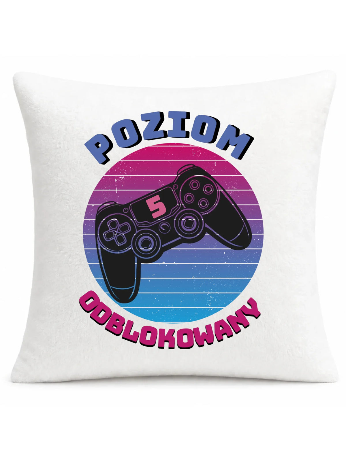 Poduszka dla dziewczynki powrót do szkoły Poziom odblokowany SZ02