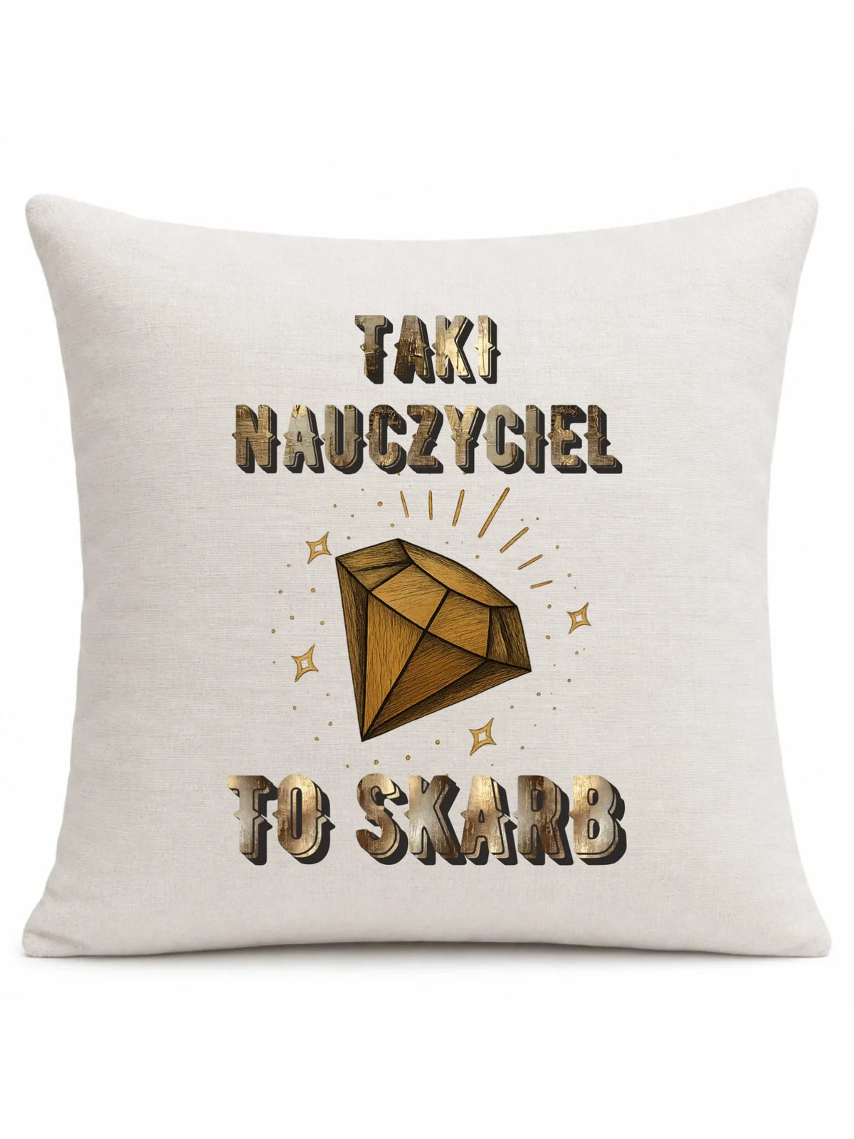Taki nauczyciel to skarb | Poduszka dla nauczyciela N85