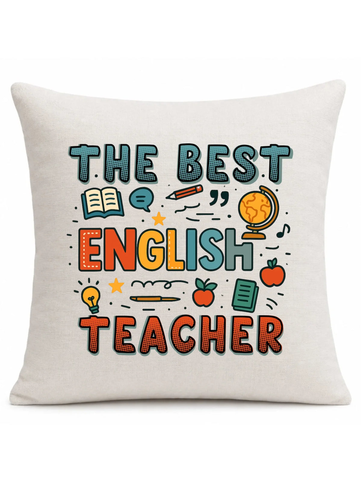 The best english teacher | Poduszka dla nauczyciela angielskiego N53