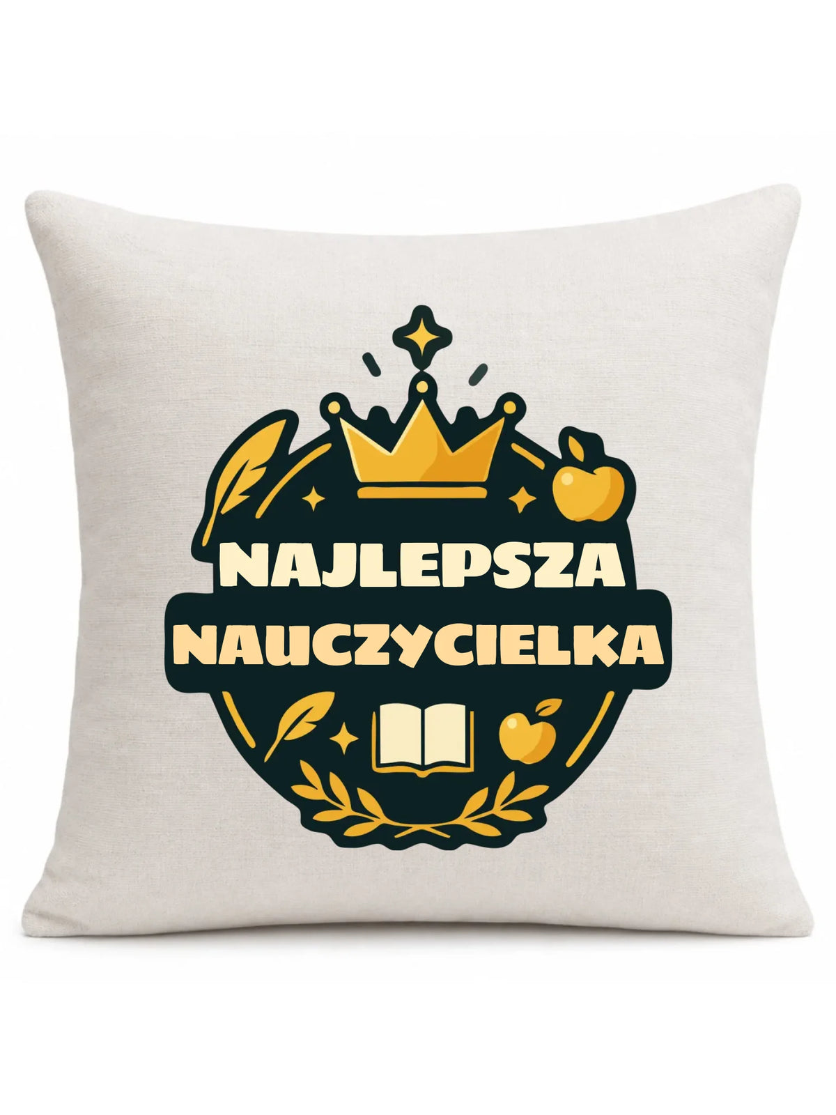 Najlepsza nauczycielka | Poduszka prezent dla nauczycielki N38