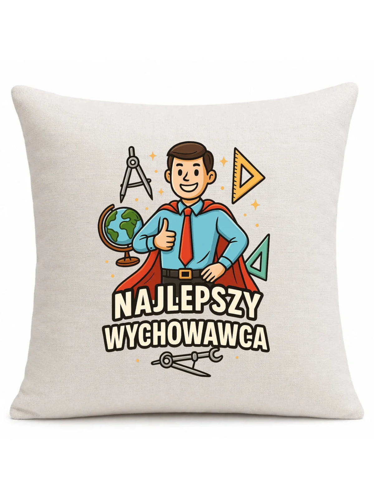 Najlepszy wychowawca | Poduszka dla wychowawcy na prezent N21