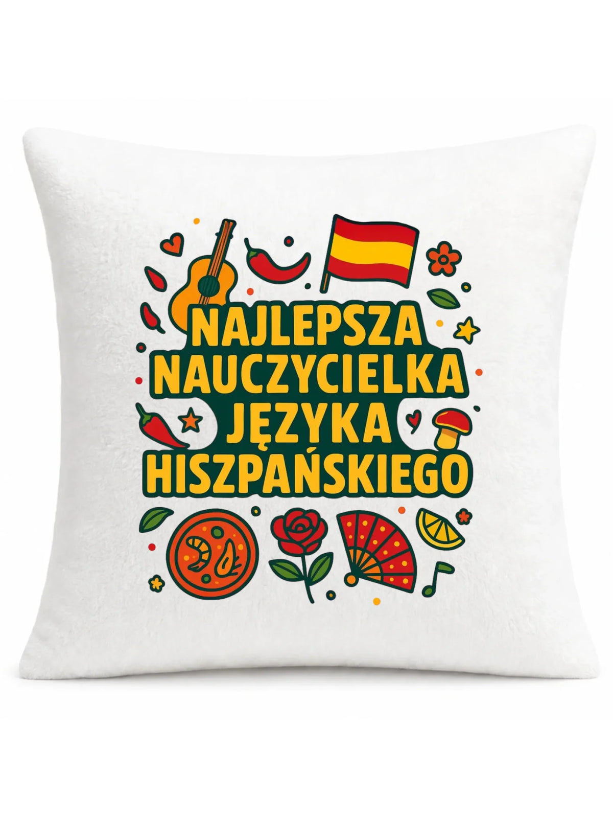Nauczycielka języka hiszpańskiego | Poduszka na prezent N55