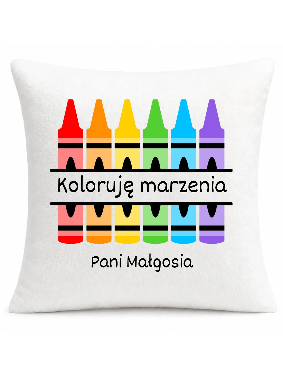 Koloruję marzenia | Poduszka dla nauczycielki N69