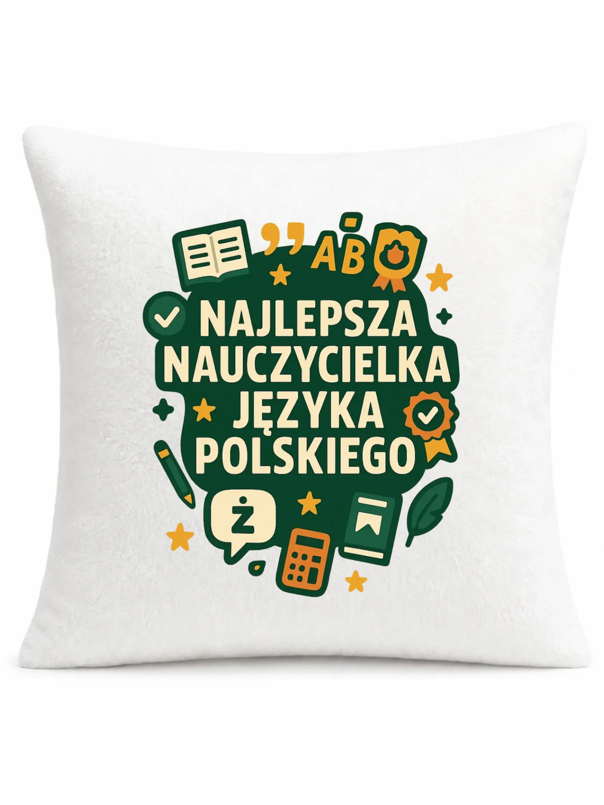 Najlepsza nauczycielka języka polskiego | Poduszka na prezent N75