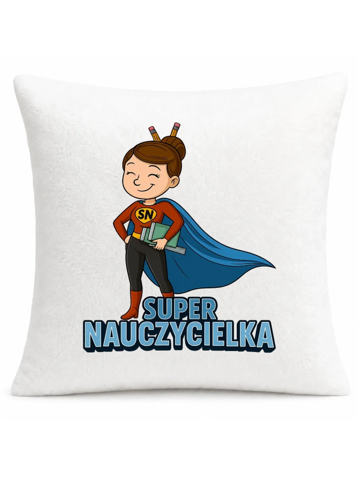 Super Nauczycielka | Poduszka prezent dla nauczycielki N08