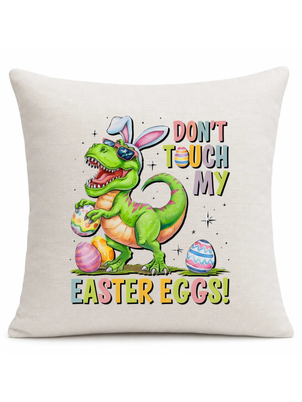 Don't touch my easter eggs | Poduszka Wielkanocna WN34