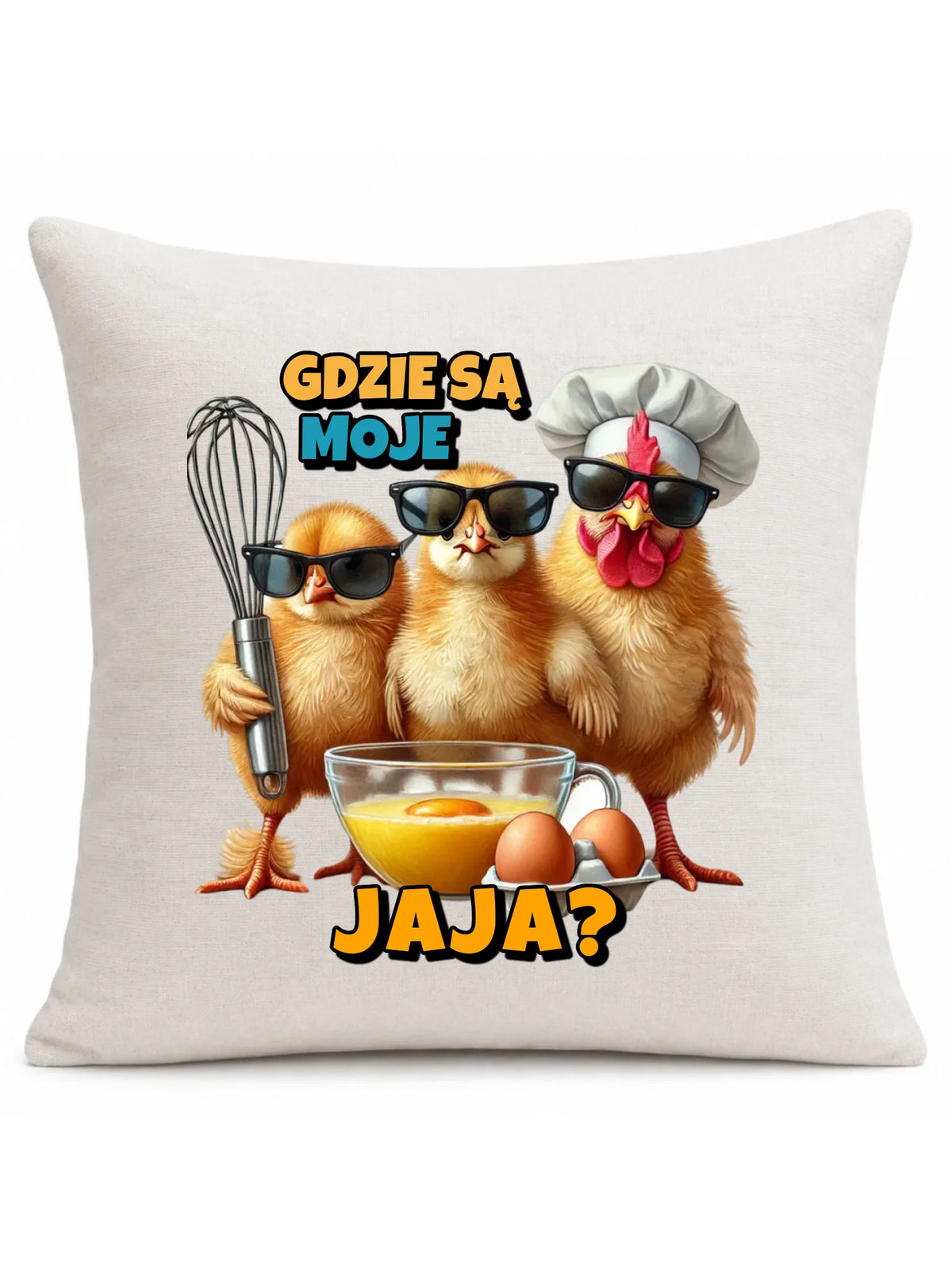 Gdzie są moje jaja? | Poduszka Wielkanocna WN27