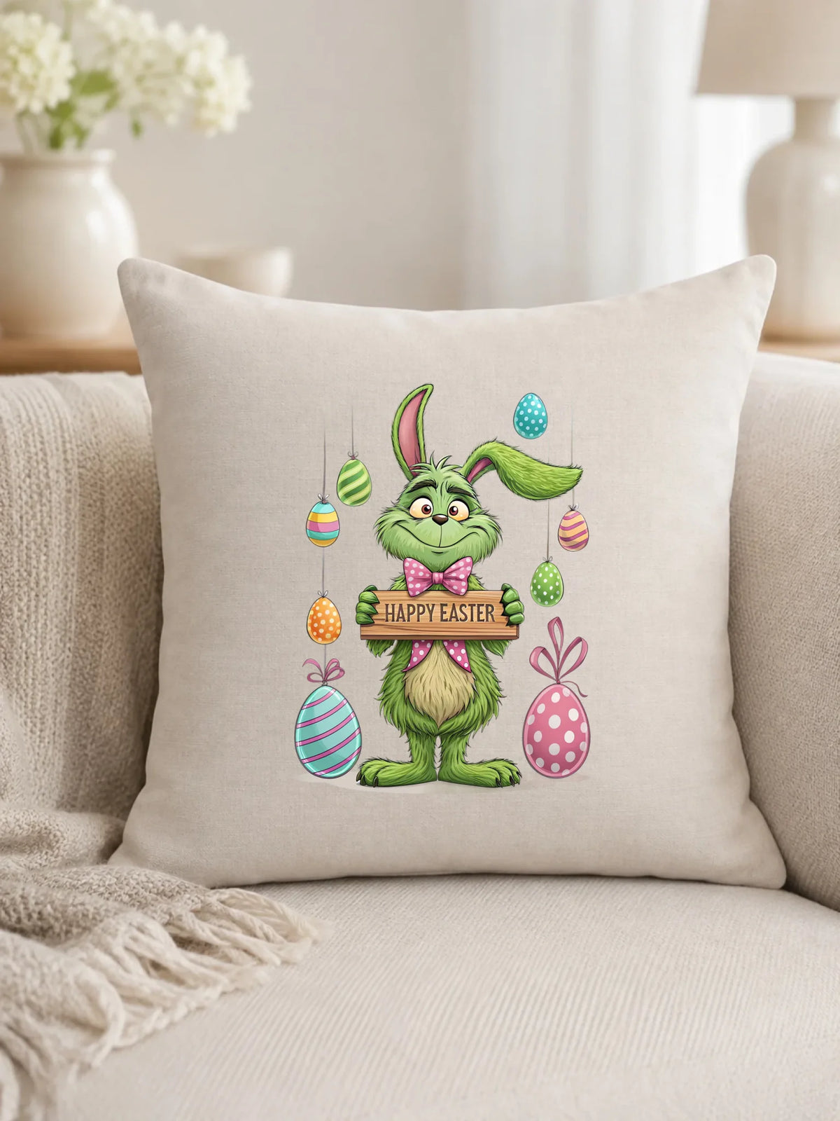 Grinch | Poduszka Wielkanocna WN33