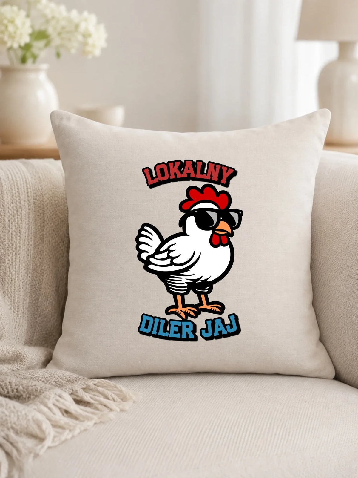 Lokalny diler jaj | Poduszka Wielkanocna WN24