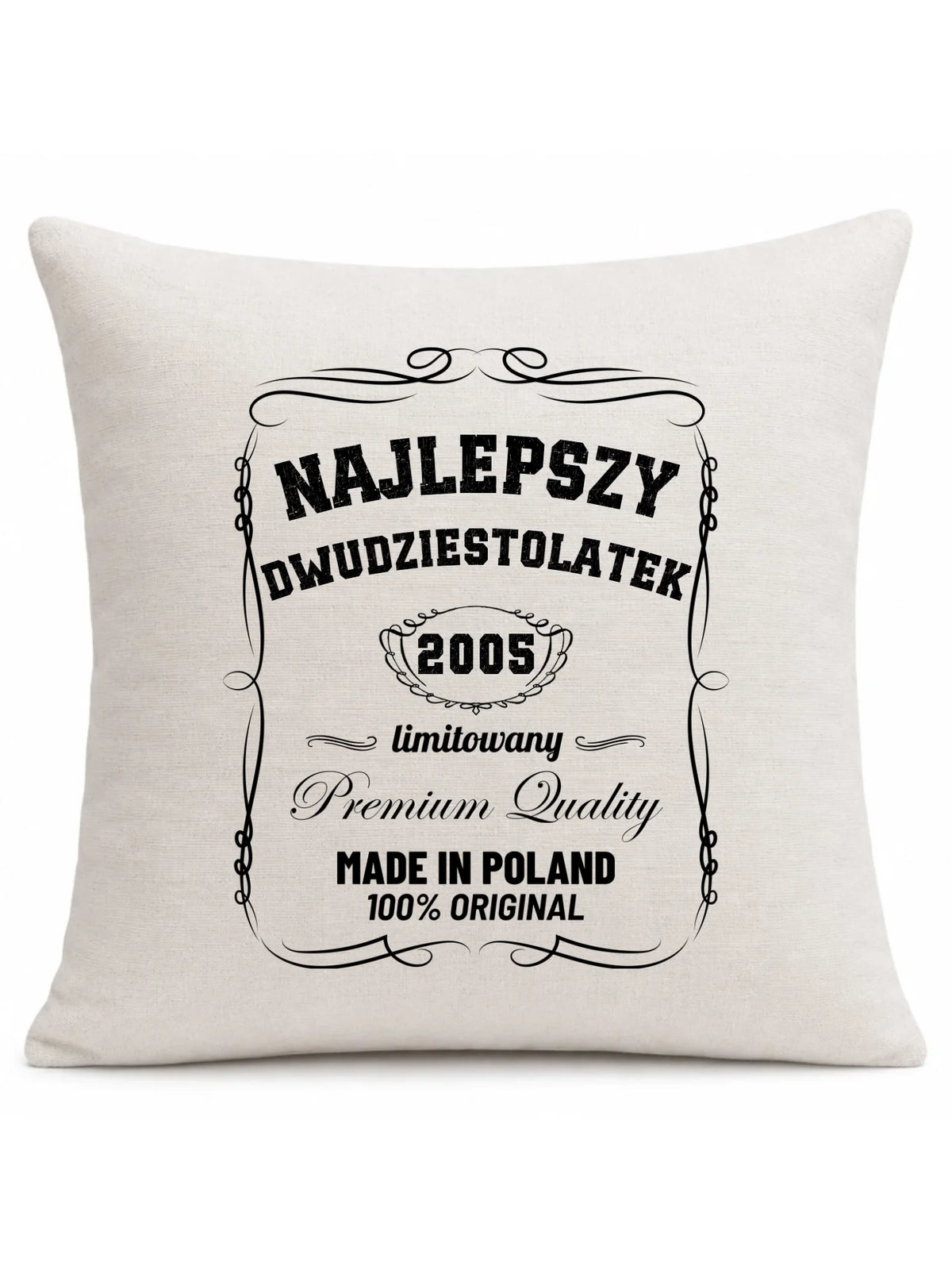 Najlepszy dwudziestolatek | Poduszka prezent na 20 urodziny U04