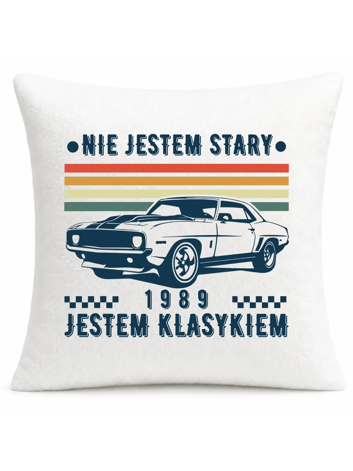 Nie jestem stary, jestem klasykiem | Personalizowana poduszka na urodziny U22