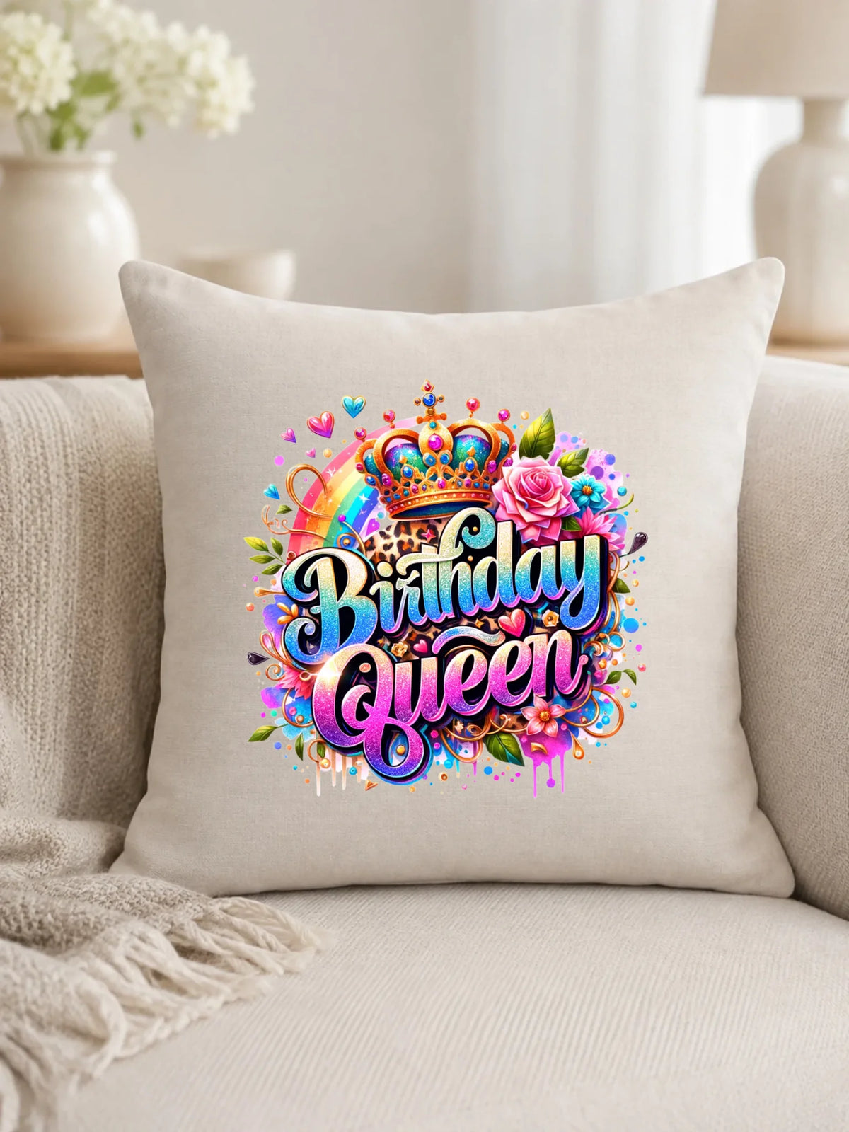 Birthday Queen | Poduszka na urodziny U32
