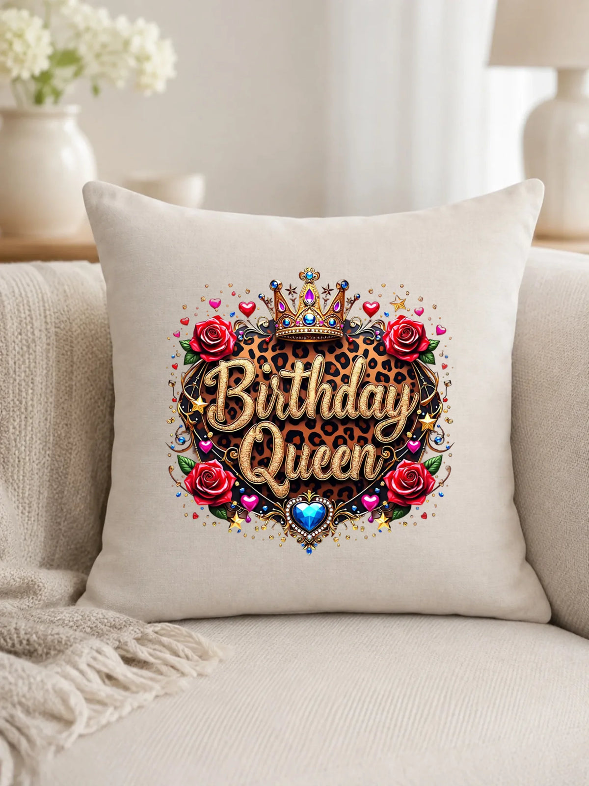 Birthday Queen | Poduszka na urodziny U33