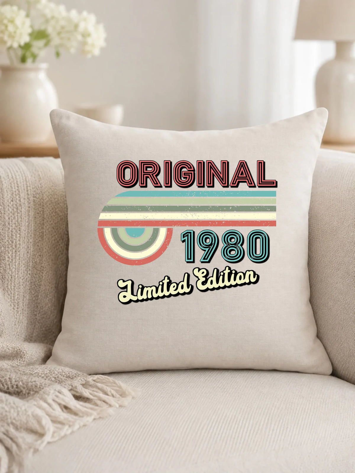 Edycja limitowana 80' rok urodzenia | Poduszka na urodziny U31