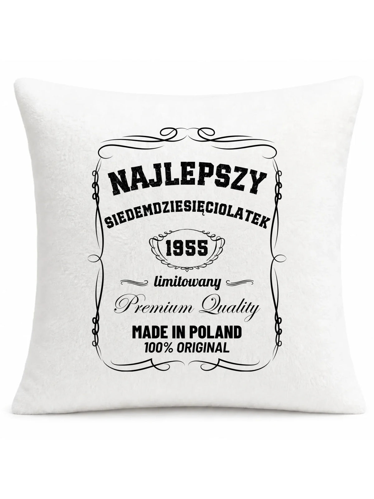 Najlepszy siedemdziesięciolatek | Poduszka prezent na 70 urodziny U04
