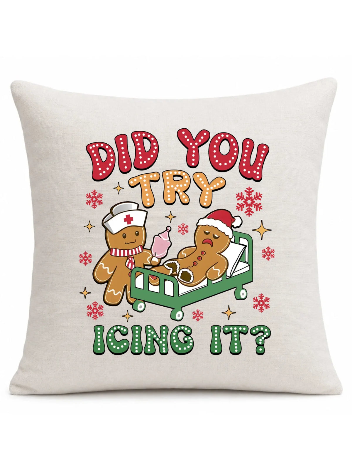 Poduszka świąteczna - Did you try icing it? BN78