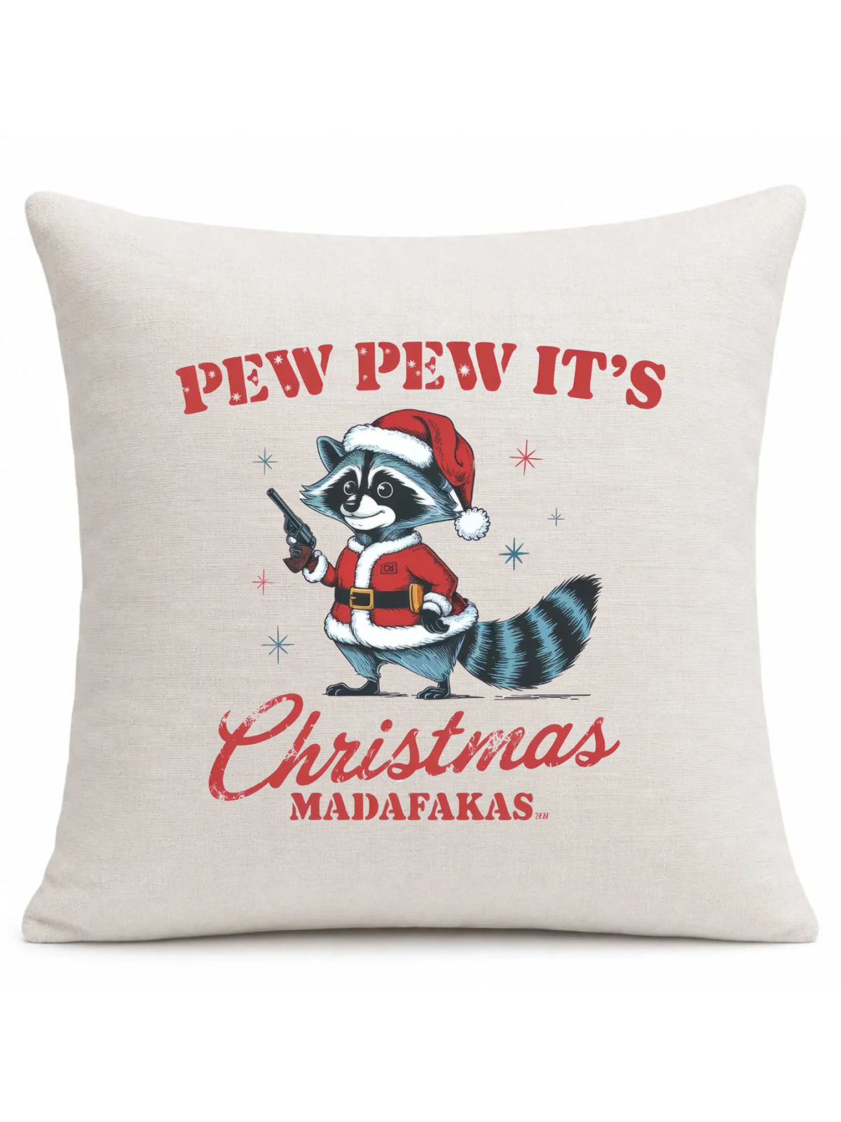 Poduszka świąteczna - Pew pew it's Christmas BN60