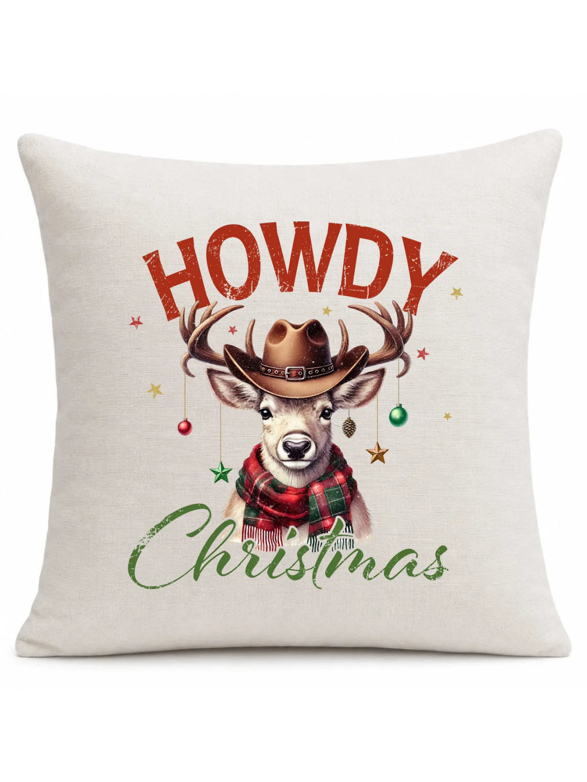 Poduszka świąteczna - Howdy Christmas BN54