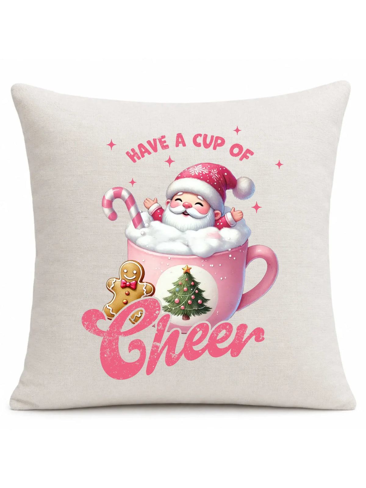 Poduszka świąteczna - Have a cup of cheer BN53