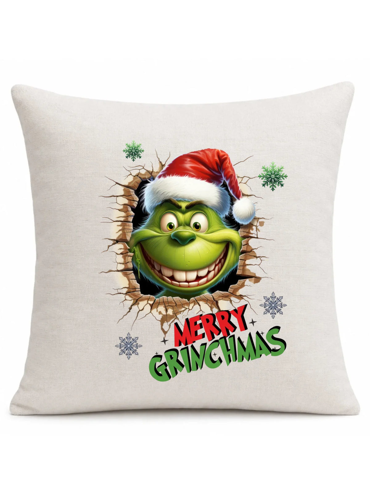 Poduszka świąteczna - Grinch - Merry Grinchmas BN113