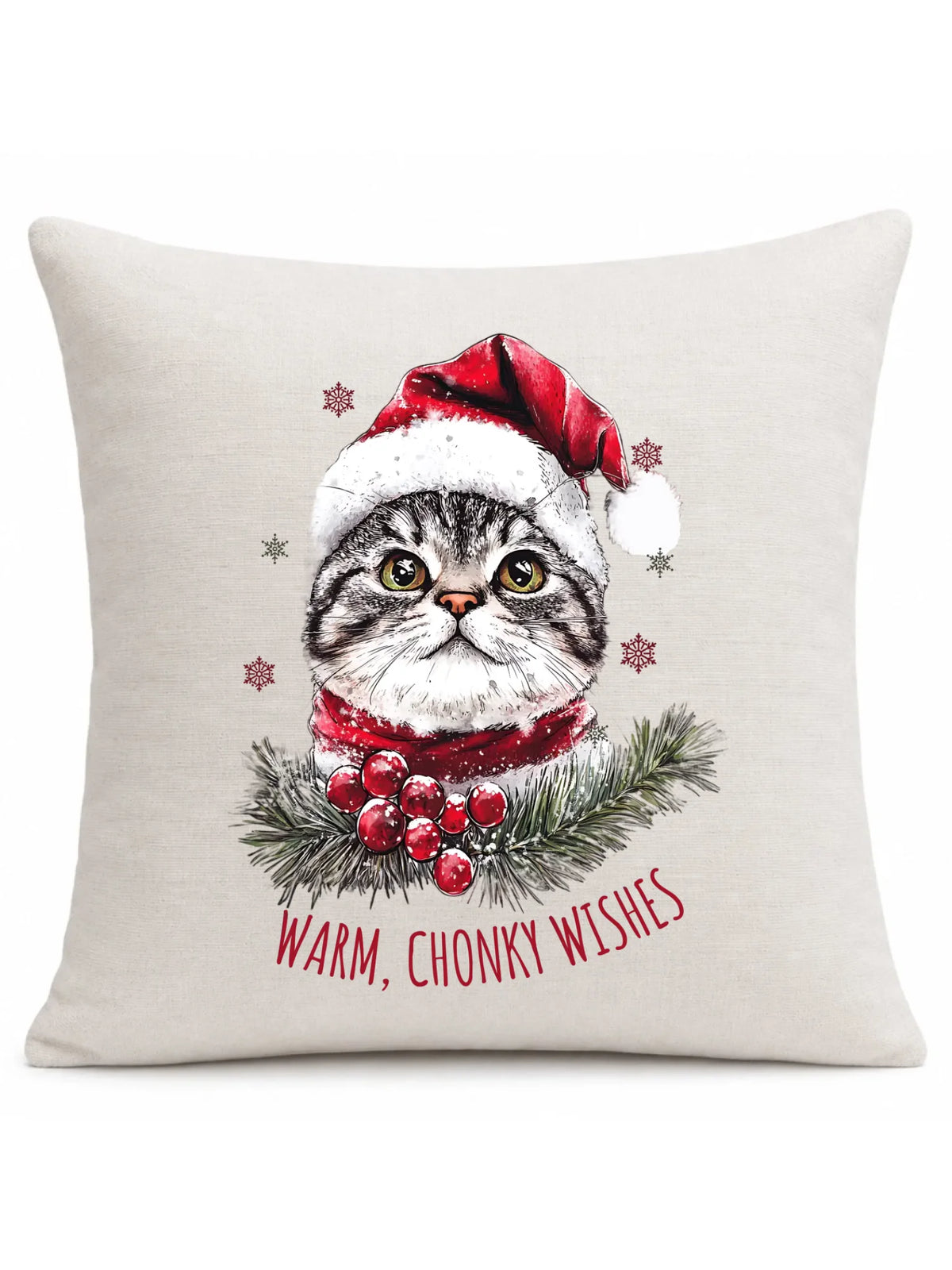 Poduszka świąteczna - Warm, Chonky Wishes BN36