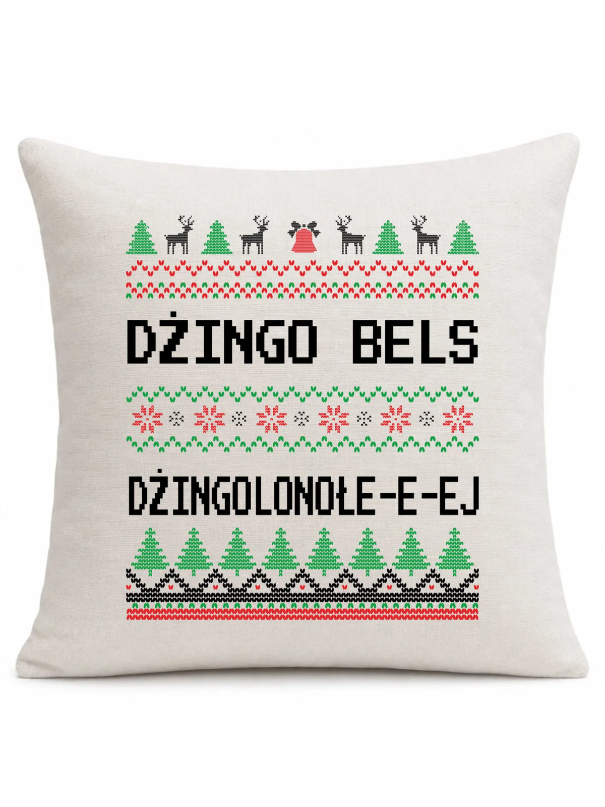 Poduszka świąteczna - prezent na Święta - Dżingo bels BN11