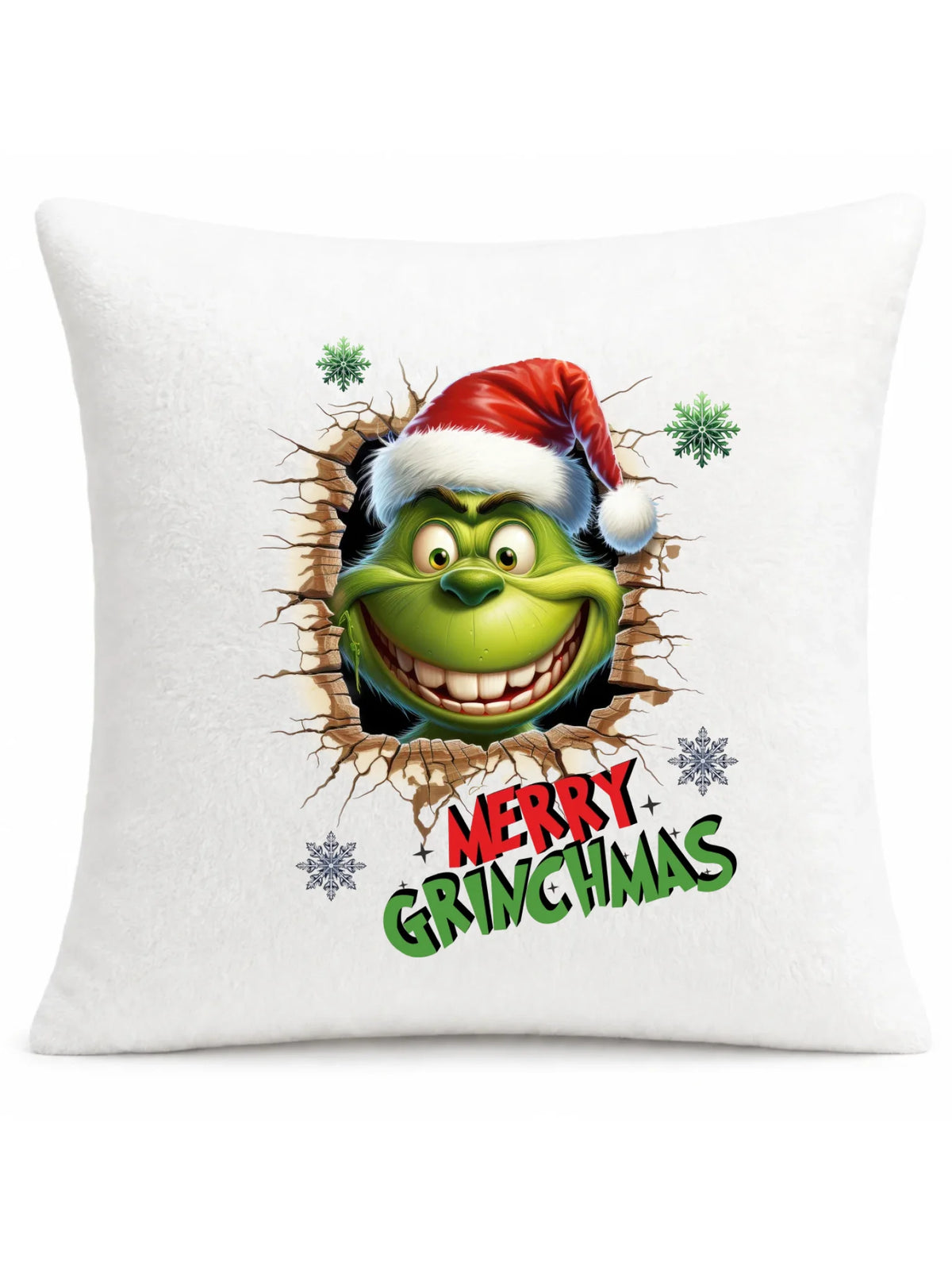 Poduszka świąteczna - Grinch - Merry Grinchmas BN113