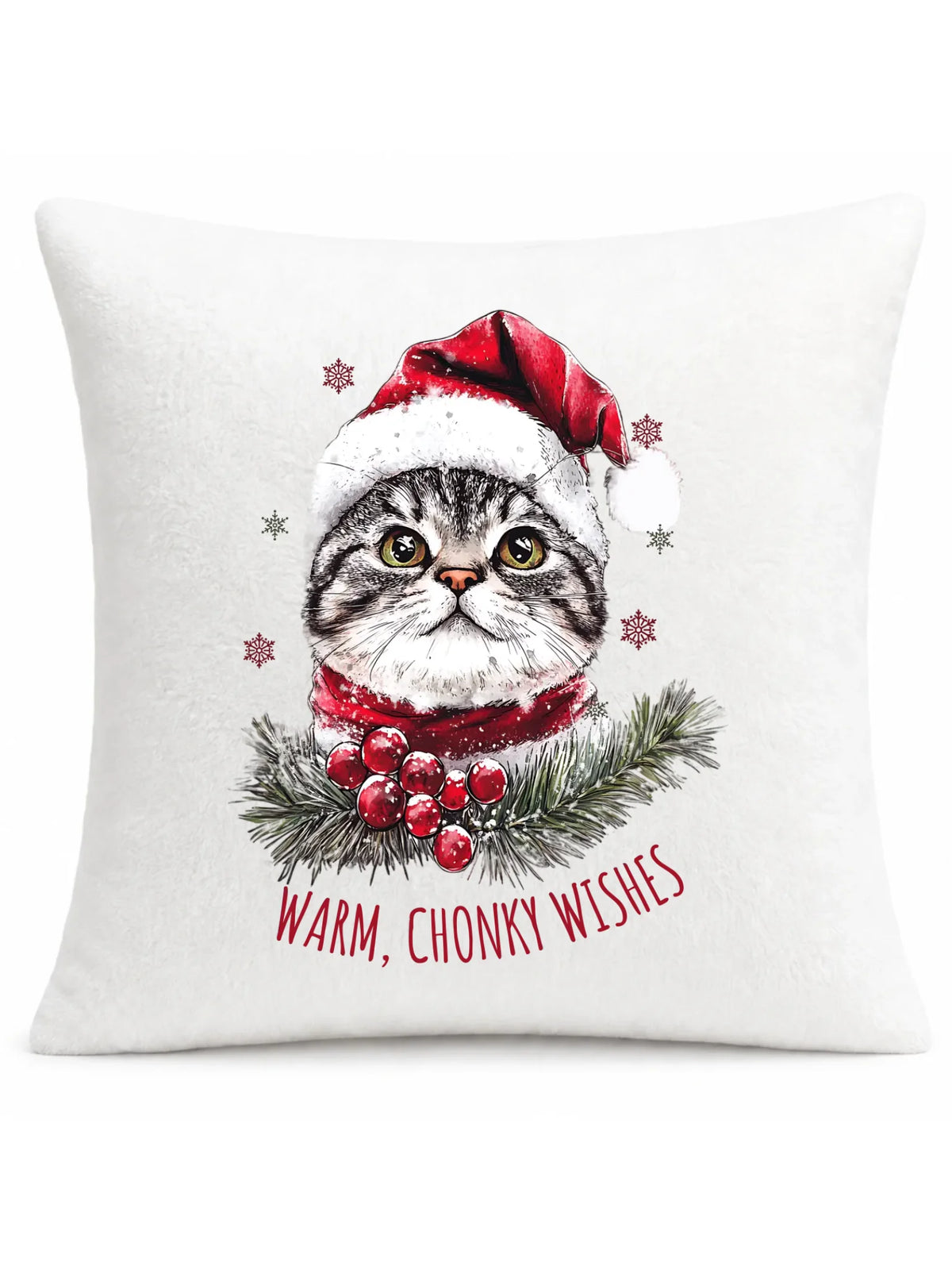 Poduszka świąteczna - Warm, Chonky Wishes BN36